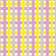 子供部屋におすすめ、チェックのファブリックパネル pat-0136