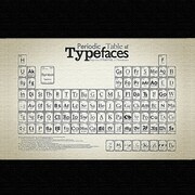 タイポグラフの壁掛けインテリアパネル typ-0024