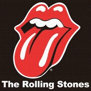 RollingStones(ローリング・ストーンズ)のファブリックパネル unv-0013-bk