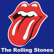 RollingStones(ローリング・ストーンズ)のファブリックパネル unv-0013-nvy