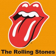 RollingStones(ローリング・ストーンズ)のファブリックパネル unv-0013-or