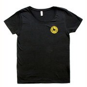 少女革命ウテナ レディースTシャツ 薔薇の刻印 BLACK Free