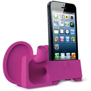 OM936EB [ゾウ型iPhone5用ポータブルスタンド O！music Zoo Elephant ダークピンク]