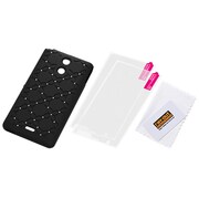RT-SO04EC14/B [フラワージュエリーシリコン ブラック Xperia A用]