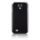 抗菌薄型カバーセット スモーキーブラック Galaxy S4用 TR-CCGXS4-BK
