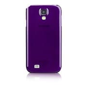 抗菌薄型カバーセット ダークパープル Galaxy S4用 TR-CCGXS4-PP