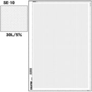 スクリーントーン デリータースクリーン アミ点 30L 5% SE-10