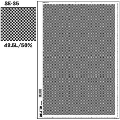 スクリーントーン デリータースクリーン アミ点 42.5L 50％ SE-35