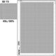 スクリーントーン デリータースクリーン アミ点 65L 30％ SE-73
