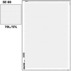 スクリーントーン デリータースクリーン アミ点 70L 5％ SE-80