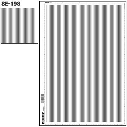 スクリーントーン デリータースクリーン 万線 32.5L 25％ SE-198