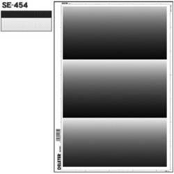 スクリーントーン デリータースクリーン グラデ 40L 5-90％ 3段 SE-454