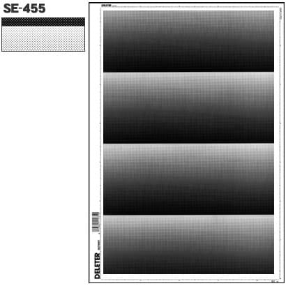 スクリーントーン デリータースクリーン グラデ 40L 5-90％ 4段 SE-455