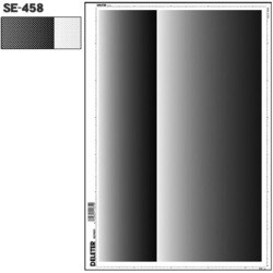 スクリーントーン デリータースクリーン グラデ 40L 5-90％ 2列 SE-458