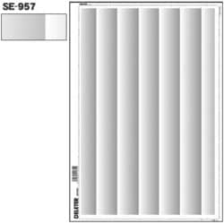 スクリーントーン デリータースクリーン グラデ 60L 0-30％ 7列 SE-957