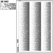 スクリーントーン デリータースクリーン グラデ 3列 SE-982