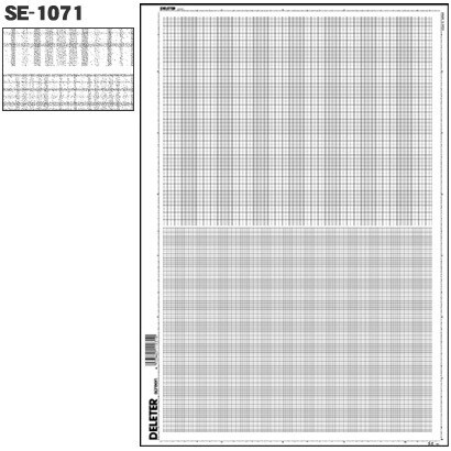 スクリーントーン デリータースクリーン チェック柄 SE-1071