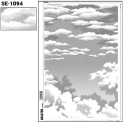スクリーントーン デリータースクリーン 空 雲 60L SE-1094