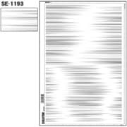 SE-1193 [スクリーントーン デリータースクリーン 流線 60L]