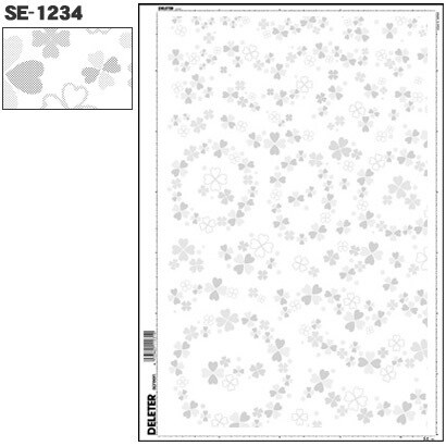 購買 se 1234 スクリーントーン デリータースクリーン 60l 花柄
