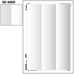 スクリーントーン デリータースクリーン グラデ 50L 0-20％ 0-30％ 0-40％ 3列 SE-4009