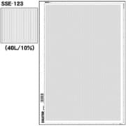 スクリーントーン デリータースクリーン 万線 40L 10% SSE-123