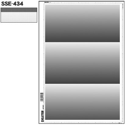 スクリーントーン デリータースクリーン グラデ 65L 5-60％ 3段 SSE-434