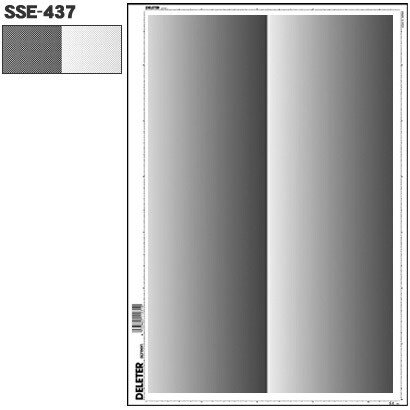 スクリーントーン デリータースクリーン グラデ 65L 5-60％ 2列 SSE-437