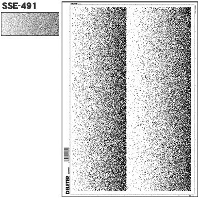 スクリーントーン デリータースクリーン グラデ 砂目 2列 SSE-491