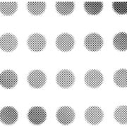 スクリーントーン デリータージュニアスクリーン ドット 大 JR-176