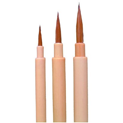 デリーター面相筆 3本セット 342-3100