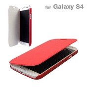 フリップカバー（RD） GalaxyS4 PopnGo