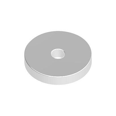 ネオジム磁石 [丸穴付き 6mm×2mm]