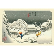300-036 [ジグソーパズル 東海道五拾三次 蒲原 「夜之雪」 300ピース]