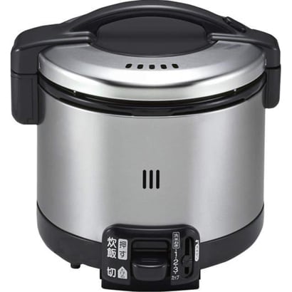 ガス炊飯器 0.6L 0.5～3.5合 こがまる プロパンガス用 9-111-R105/LP