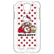 シェルジャケットGALAXYS4 キティ水玉
