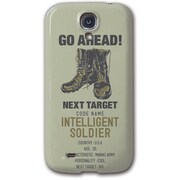 OSSLY-G4-127 GALAXY S4ケース Combat Boots