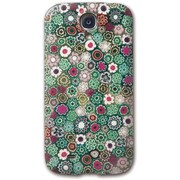 CBY-G4-061 GALAXY S4ケース フローラルパターン05B