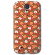 CBY-G4-075 GALAXY S4ケース フローラルパターン09D