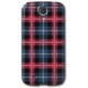 OSY-G4-266 GALAXY S4ケース Tartan RD