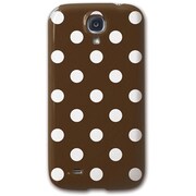 CBY-G4-183 GALAXY S4ケース Dots[BR/W]