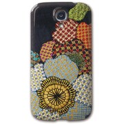 CBY-G4-038 GALAXY S4ケース フローラルパターン18