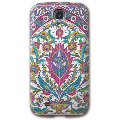 CBY-G4-043 GALAXY S4ケース フローラルパターン10C