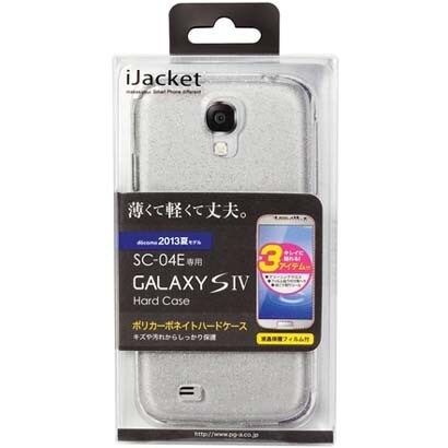 クリアラメ PG-SC04E20LM GALAXYS4用PCケース