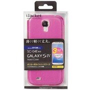 クリアピンクラメ PG-SC04E21PKL GALAXYS4用PCケース