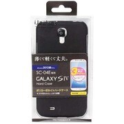 ラバーブラック PG-SC04E26RB GALAXYS4用PCケース