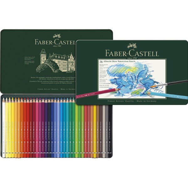 水彩色鉛筆 36色セット 六角軸 117536 Castell 8203 アルブレヒト デューラー