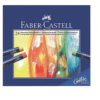 ゴールドファーバー オイルパステル 24色セット 127024 Castell