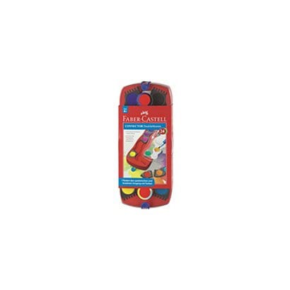 125029 Castell コネクターペイントボックス 水彩絵具24色セット
