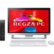dynabook REGZA PC D813/T8JW 21.5型ワイド液晶/HDD2TB/ブルーレイディスクドライブ リュクスホワイト PD813T8JBMW